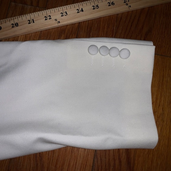 Not for sale NWT Dobell men’s one button blazer 56R cream Easter - Picture 7 of 12